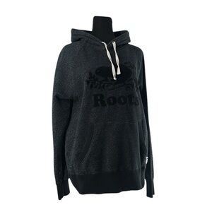 Roots hoodie black pepper Original Kanga Hoodie Canada Olympics ski mountain xs